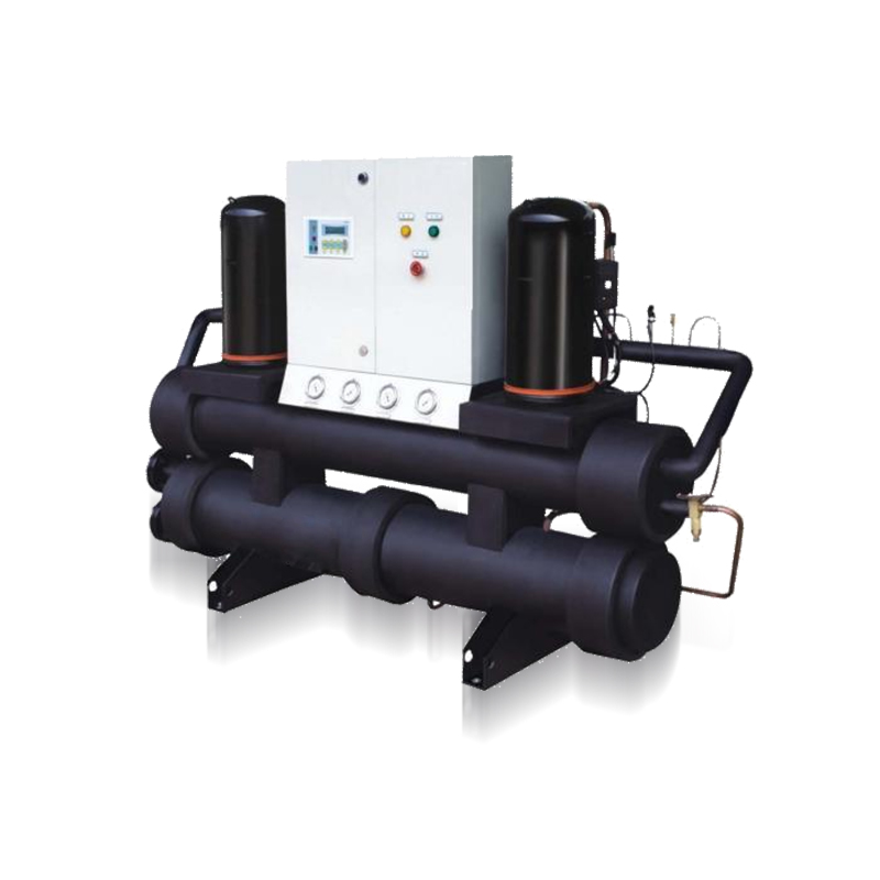 Ground source heat pump scroll unit